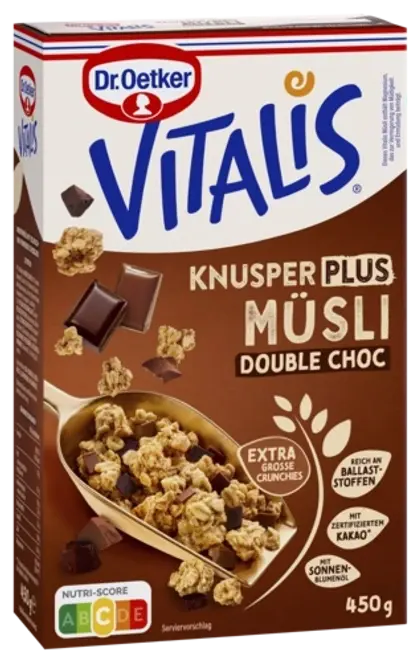 Dr. Oetker Vitalis Sütlü-Bitter Çikolatalı Çıtır Müsli Yetkili Servis Bilgileri